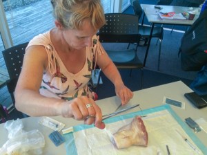 The pigs trotter stunk a bit