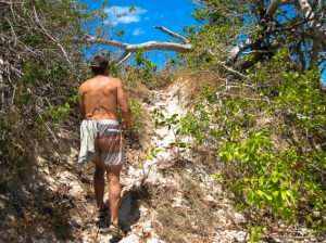 Now trick now will be to keep a sense of adventure and exploring when we get home. A new walk with doggie, learn a new language, say hello to more people, be nicer. Surely you can't go through something like that and go back to the same thing?